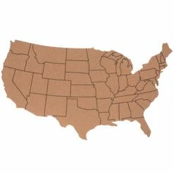 Budget 👏 Cheapest 🤩 United States Map Corkboard 🥰 🥰