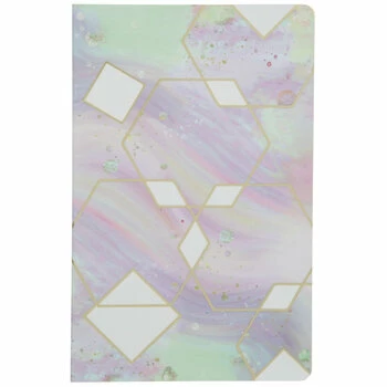 New 🥰 Best Pirce 🧨 Pastel & Gold Foil Geometric Bullet Journal 🧨 ✨ 3 New 🥰 Best Pirce 🧨 Pastel & Gold Foil Geometric Bullet Journal 🧨 ✨