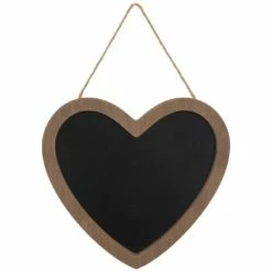 Buy 🥰 Brand new ❤️ Heart Wood Chalkboard ⌛ 💯