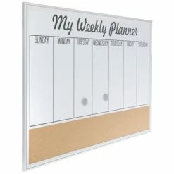 Best deal 🎉 Discount 💯 Weekly Dry Erase Calendar & Corkboard ⌛ 👍 -Canson® Sales 350Wx350H 2165371 c 0522